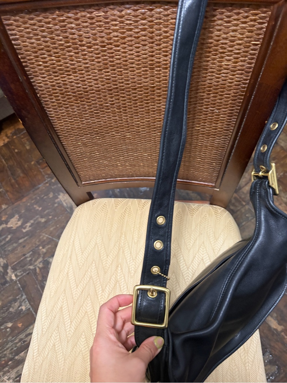 Vintage Coach stewardess bag LIKE NEW - Picture 3 of 9